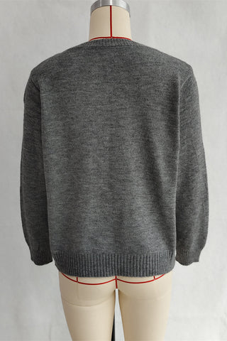 Floral Tie-Front Cardigan