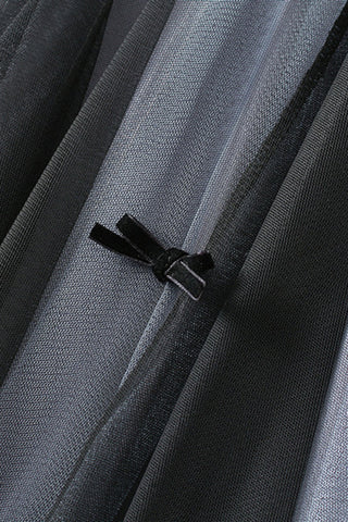 Elegant Pleated Tulle Skirt