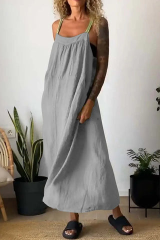 Relaxed Fit Sleeveless Dress