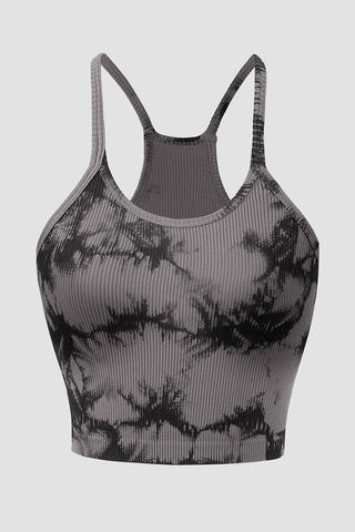 Racerback Ribbed Tank Top