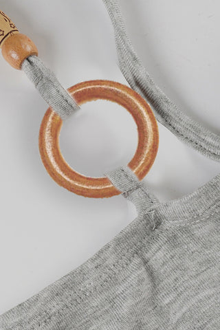 Off-Shoulder Ruched Blouse with Tie Straps