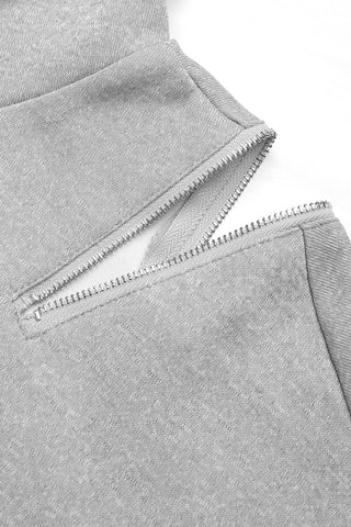 Cut-Out Shoulder Hoodie