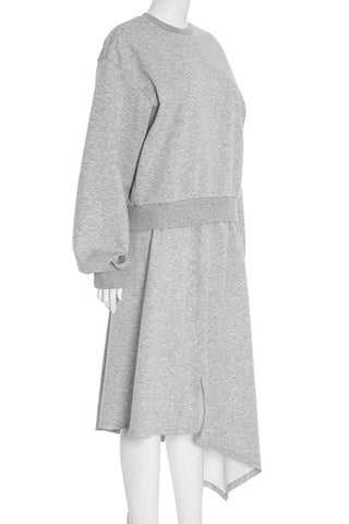 Asymmetrical Skirt Set