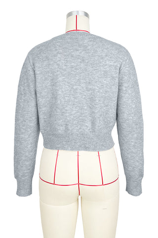 Classic Open-Front Cardigan