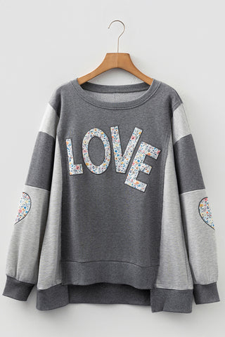 Love Graphic Sweatshirt