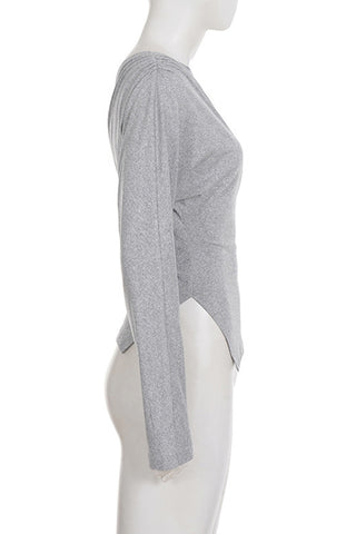 Asymmetric Long Sleeve T-Shirt