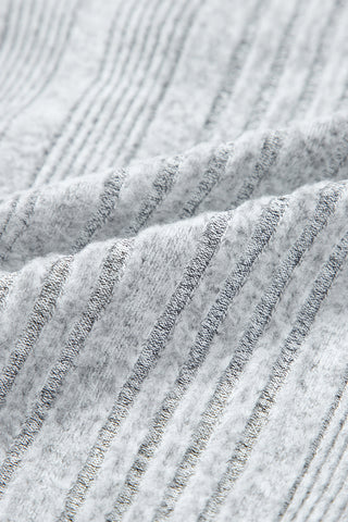 Ribbed Knit Pullover Top