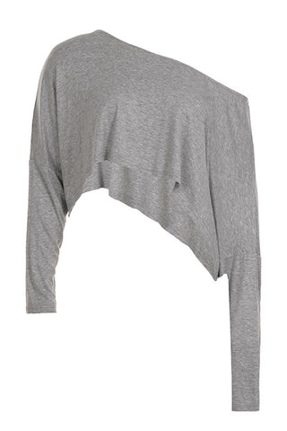 Asymmetrical One-Shoulder T-Shirt