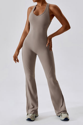 Flared Leg Jumpsuit
