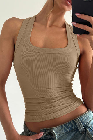 Essential Scoop Neck Tank Top