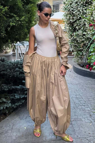 Relaxed Jacket and Pant Set