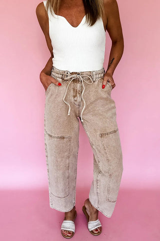 Relaxed Straight-Leg Jeans