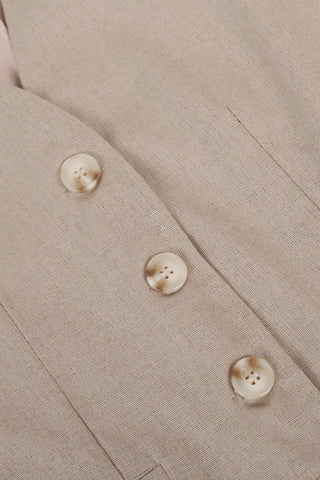 Tailored Vest and Pants Set