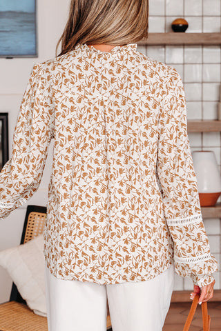 Floral Long Sleeve Blouse