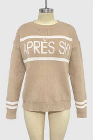 Graphic Knit Sweater