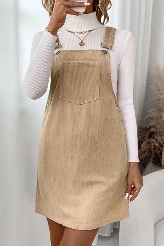 Effortless Pinafore Casual Dress