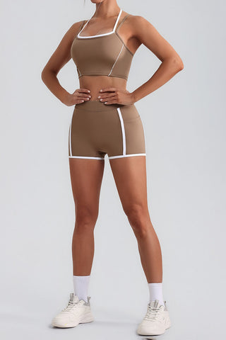 High-Waist Active Casual Shorts