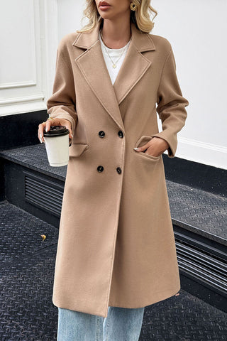 Classic Double-Breasted Coat