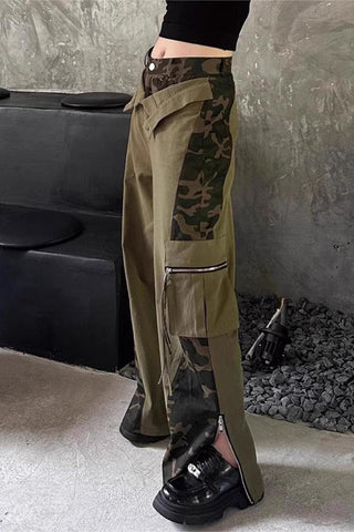 Stylish Cargo Pants with Pattern