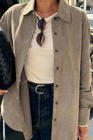 Classic Button-Front Shirt