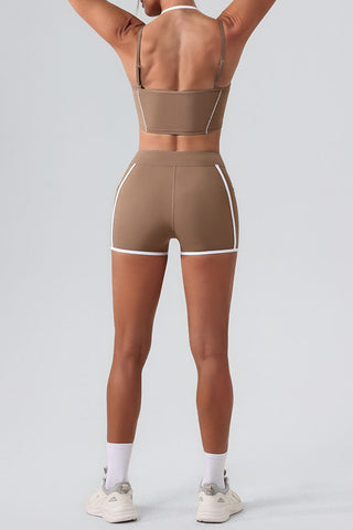 Strappy Cropped Tank Top