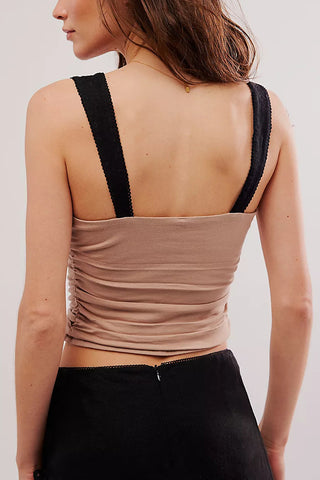 Stylish Spaghetti Strap Tank Top