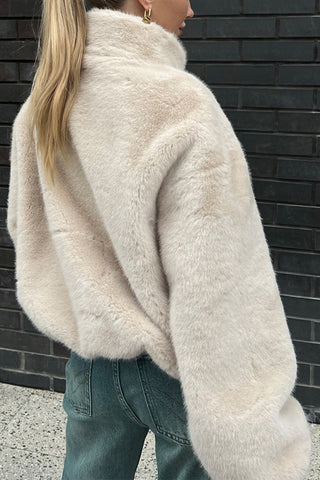 Cozy Stand Collar Jacket
