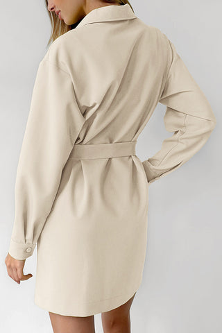 Belted Shirt Dress for Effortless Style