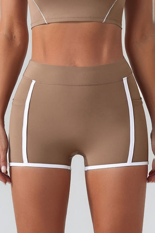 High-Waist Active Casual Shorts
