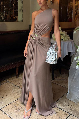 One-Shoulder Elegant Dress
