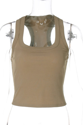 Essential Scoop Neck Tank Top