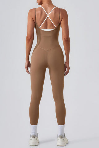 Sleek Strappy Jumpsuit