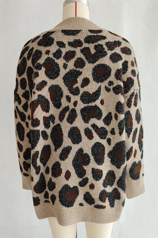 Stylish Animal Print Sweater