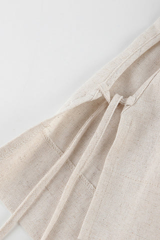 Sleeveless Crop Top and Wide-Leg Pants Set