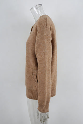Classic Button-Front Cardigan