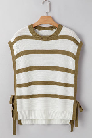 Striped Casual Knit Sweater