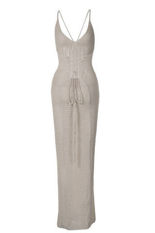 Crochet Patterned Maxi Dress