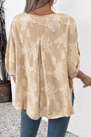 V-Neck Loose Fit Blouse