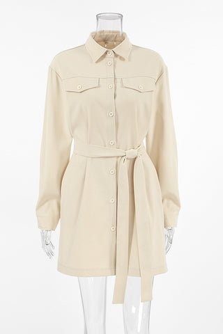 Belted Shirt Dress for Effortless Style