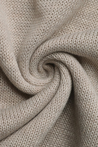 Sleeveless Sweater Vest with Contrast Stitching