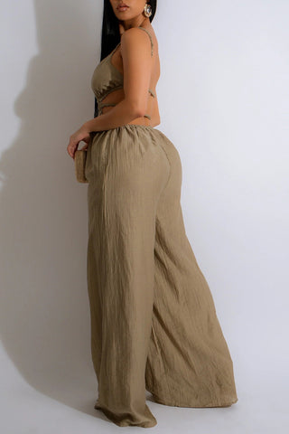 Strappy Wide-Leg Jumpsuit