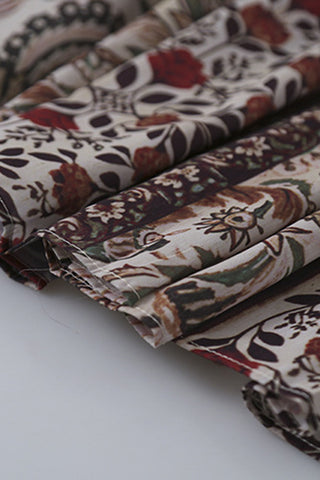 Bohemian Print Maxi Skirt