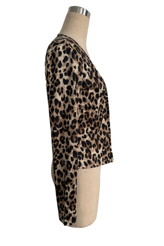 Leopard Print Suit Jacket