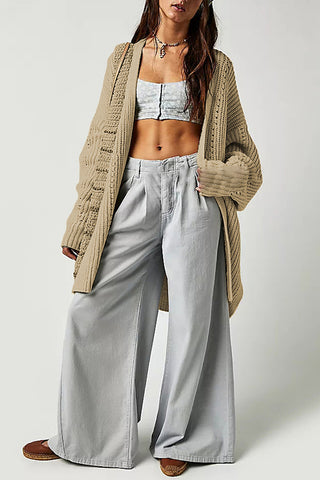 Cozy Open-Front Cardigan