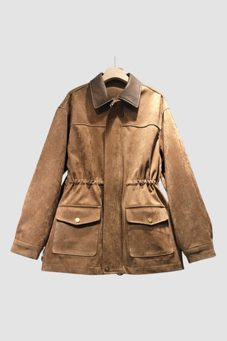 Versatile Utility Jacket with Pocket Details