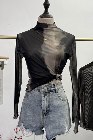 Graphic Long Sleeve Top