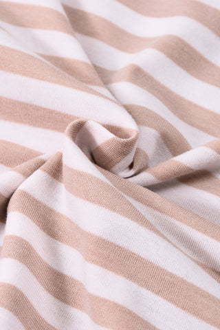 One-Shoulder Striped Dress