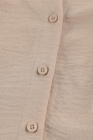Button-Down Casual Mini Dress