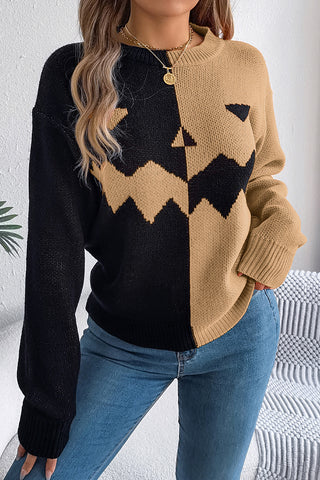 Halloween Pumpkin Sweater