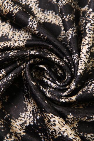 Animal Print Evening Gown